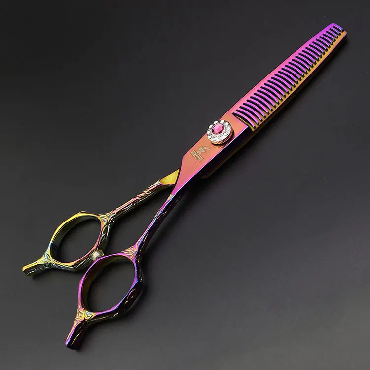 6 Inch Japanese 440C Cutting and Thinning Scissors and Razor Set Professional hairdresser scissors hairdresser Styling tools