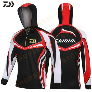 

2020 Fishing Clothing Hooded Men Fishing Jacket Waterproof Quick-Drying Coat Fishing Shirt For Hiking Cycling Fishing Clothes