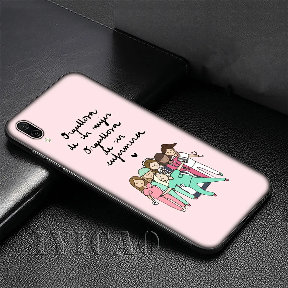 Модный Забавный мягкий чехол с изображением доктора медсестры для huawei P30 P20 Pro P10 P9 Lite Mini P Smart Z Plus