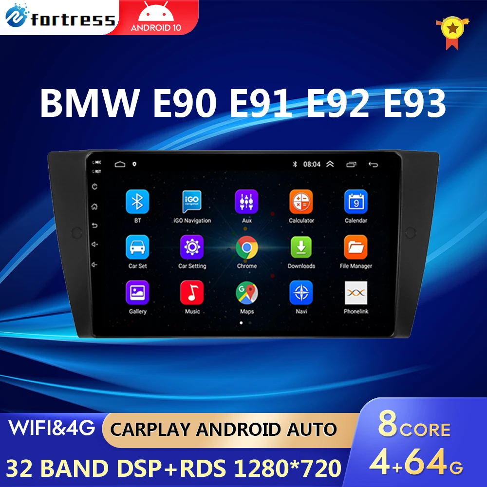 CAR Android 10 Multimedia Radio Player for BMW 3 Series