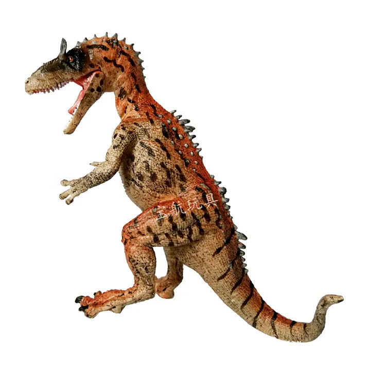 Model Solid Dinosaur Ice Ridge long bing Spinosaurus Frozen Ceratopsia Garage Kit Animal Model Toy Children Gift