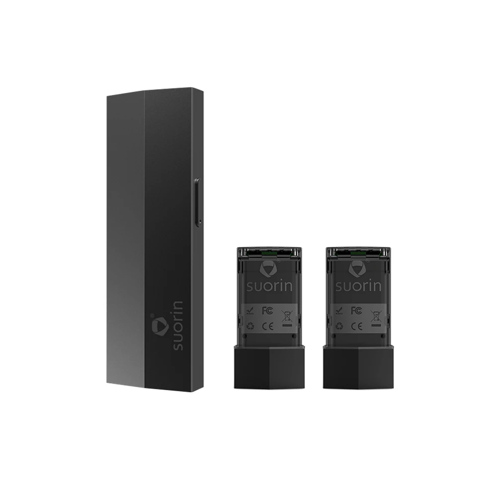 Black Battery Case Набор Suorin Edge Pod Vape с аккумулятором 2 шт 230 мАч и системой Suorin Edge Pod 2 шт электронная сигарета против Suorin Air/Drag Nano - Цвет: Black Battery Case