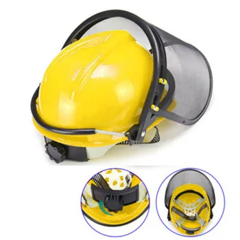 

Chainsaw Brushcutter Safety Helmet Mask For Lawn Mower Cutting Foliage Proof