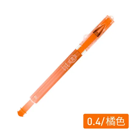 Orange 1 шт. пилот MAICA HI-TEC-C LHM-15C4 гелевая ручка 0,4 мм финансовых тонкая ручка студенческий экзамен Специальные Ручные учетную запись - Цвет: Orange