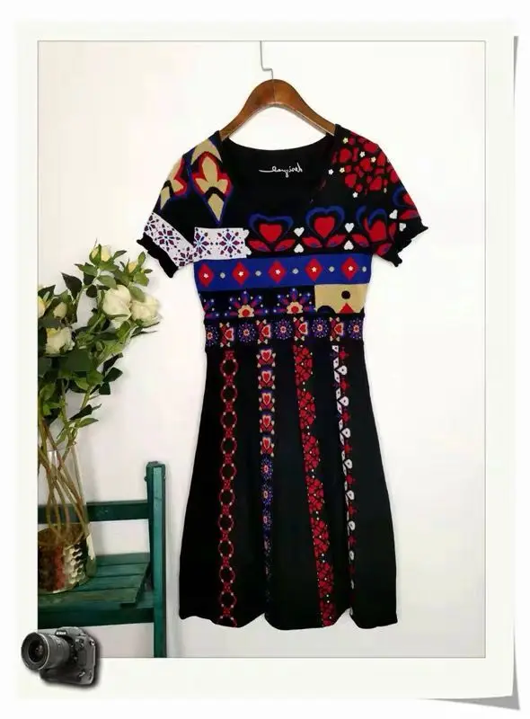 Новинка года; модное испанское платье; размеры XS-XL