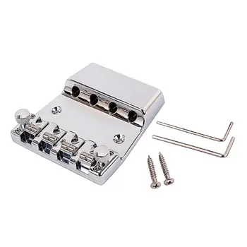 

Aluminum Alloy Replacement Bridge for 4 String Bass Parts Accessories