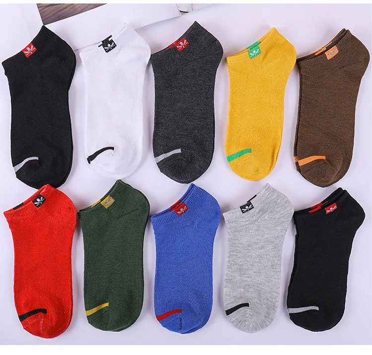Free shipping Men's Socks Summer Fashion version Striped Cotton Boat Sock Slippers Short Ankle Socks Men Low Cut Invisible sox