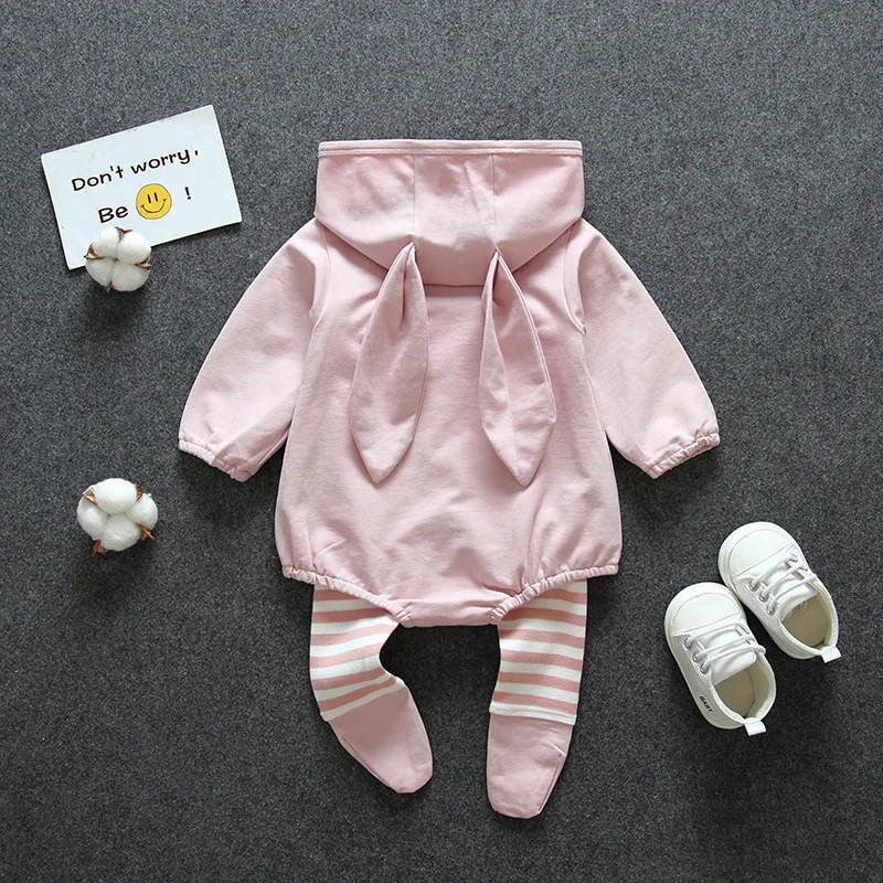 Baby Autumn Clothing Clothes Child Suit Out Wear Boy Girl Cat Newborn Baby Romper