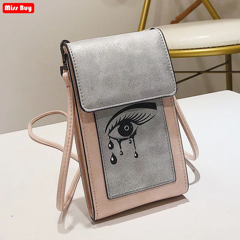 

Missbuy Universal Fashion Mobile Phone Bag For Samsung/iPhone/Huawei/HTC/LG Wallet Case Shoulder Bags Cover Phone Pouch Pocket
