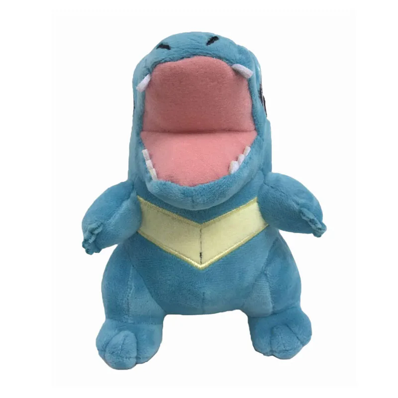 Takara Tomy Pokemon плюшевые игрушки 18 см Totodile мягкие куклы подарки для детей | Игрушки и