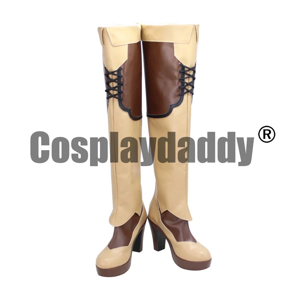 

The Rising of the Shield Hero Tate no Yuusha no Nariagari Katana Hero Raphtalia Anime Manga Cosplay Long Shoes Boots X002