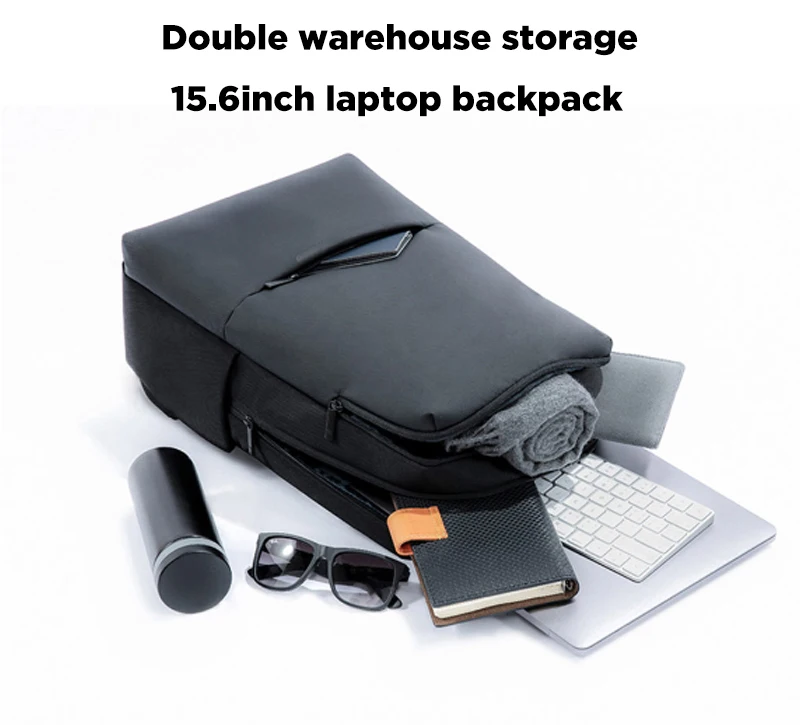 Рюкзак Xiaomi классический деловой рюкзак 2 18L 15,6 дюймов сумка на плечо для ноутбука уровень 4 влагостойкие, уличные, для путешествия Сумка