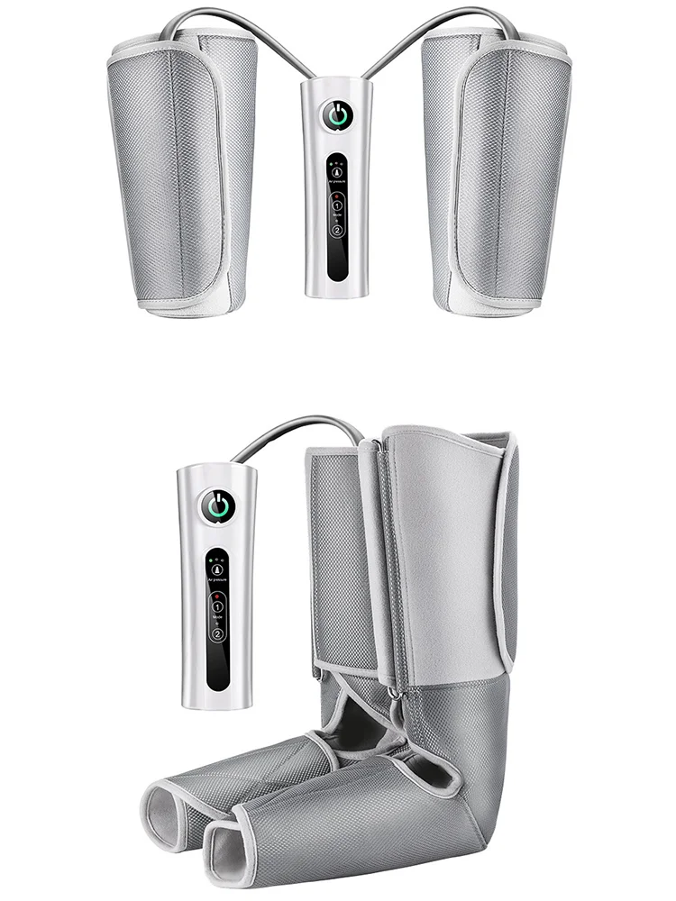 Полностью обернутый массаж ног сжатый воздух массажер горячий пакет