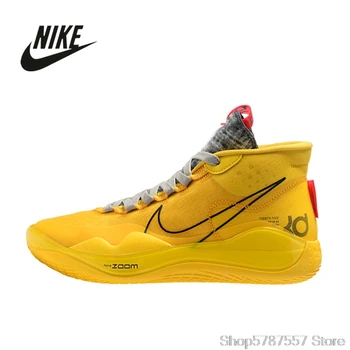

Original Nike ZOOM KD12 EP Basketball Shoes for Men Breathable Outdoor Sports Sneakers
