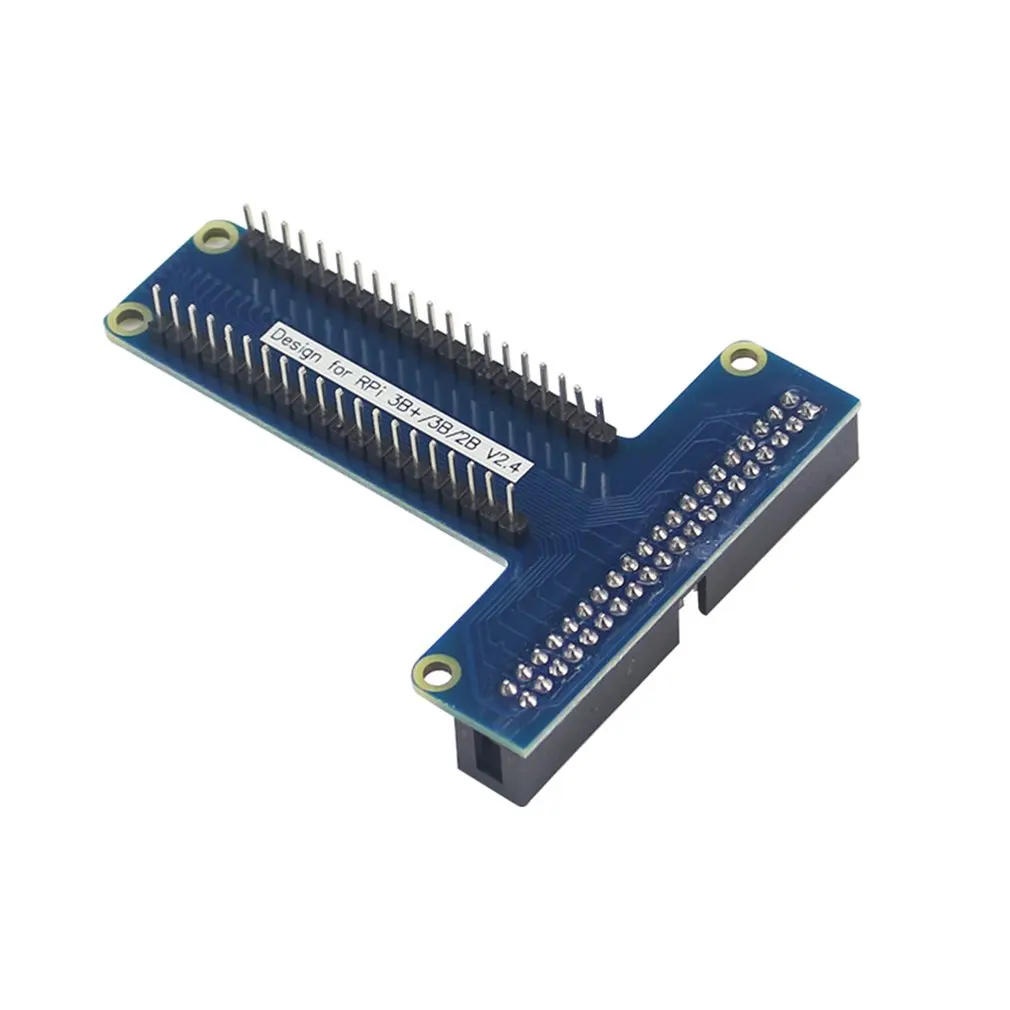 GPIO T тип модуль расширения плата адаптер с 40 Pin GPIO женский Радужный кабель для Raspberry Pi3/2 Модель B