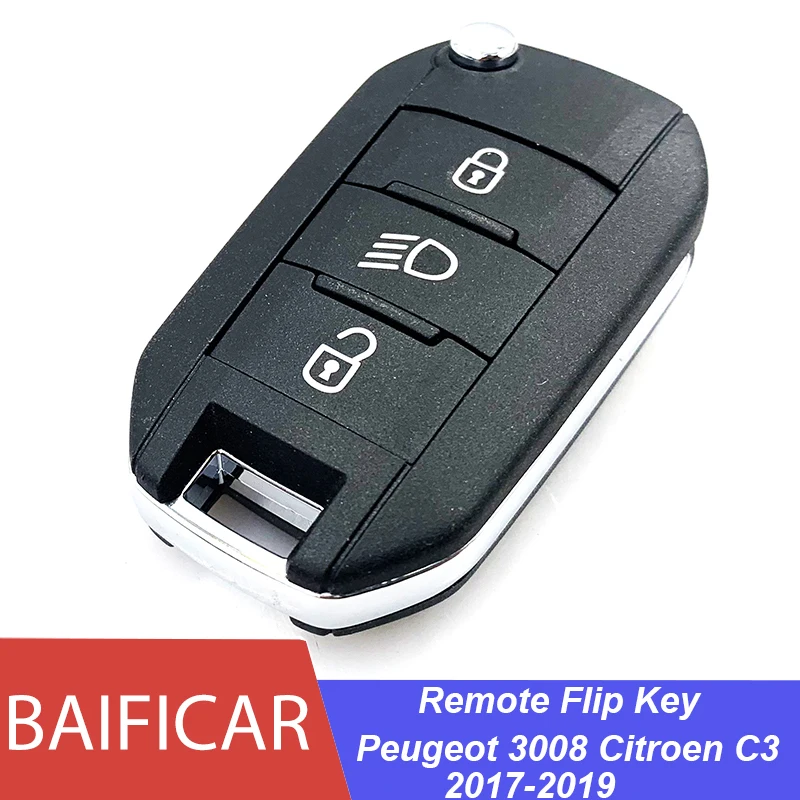 Baificar 3 кнопки 4A чип дистанционный раскладной Складной автомобильный ключ с