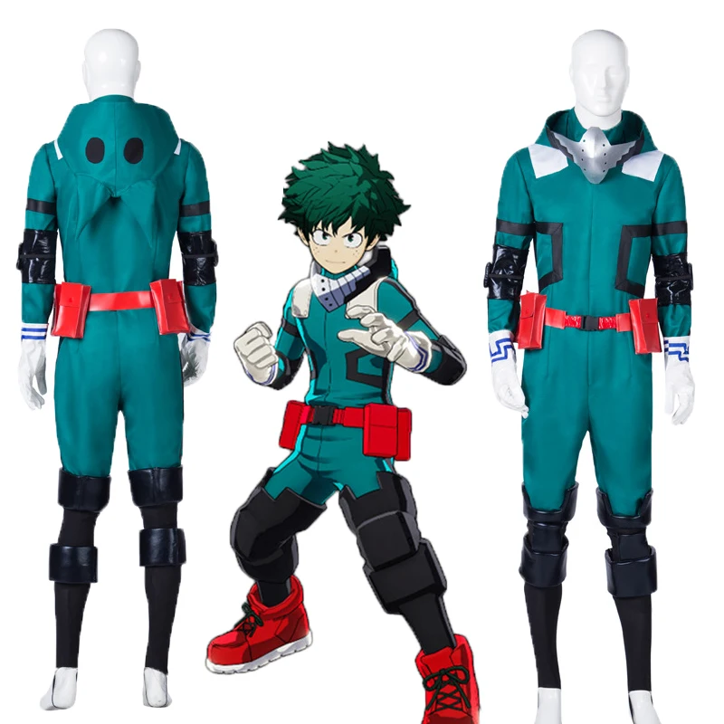 

My Hero Academia Boku no Hero Academia Midoriya Izuku Deku Cosplay Costume Belt Accessory Men Women Jumpsuit Halloween Christmas