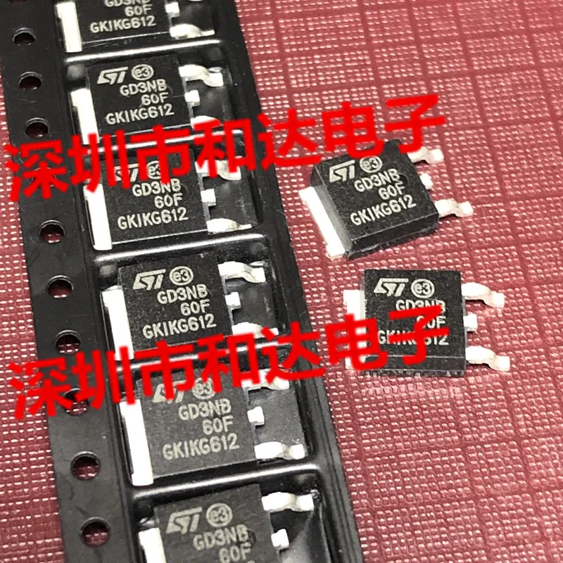 5 шт. GD3NB60F STGD3NB60F-252 600V 3A