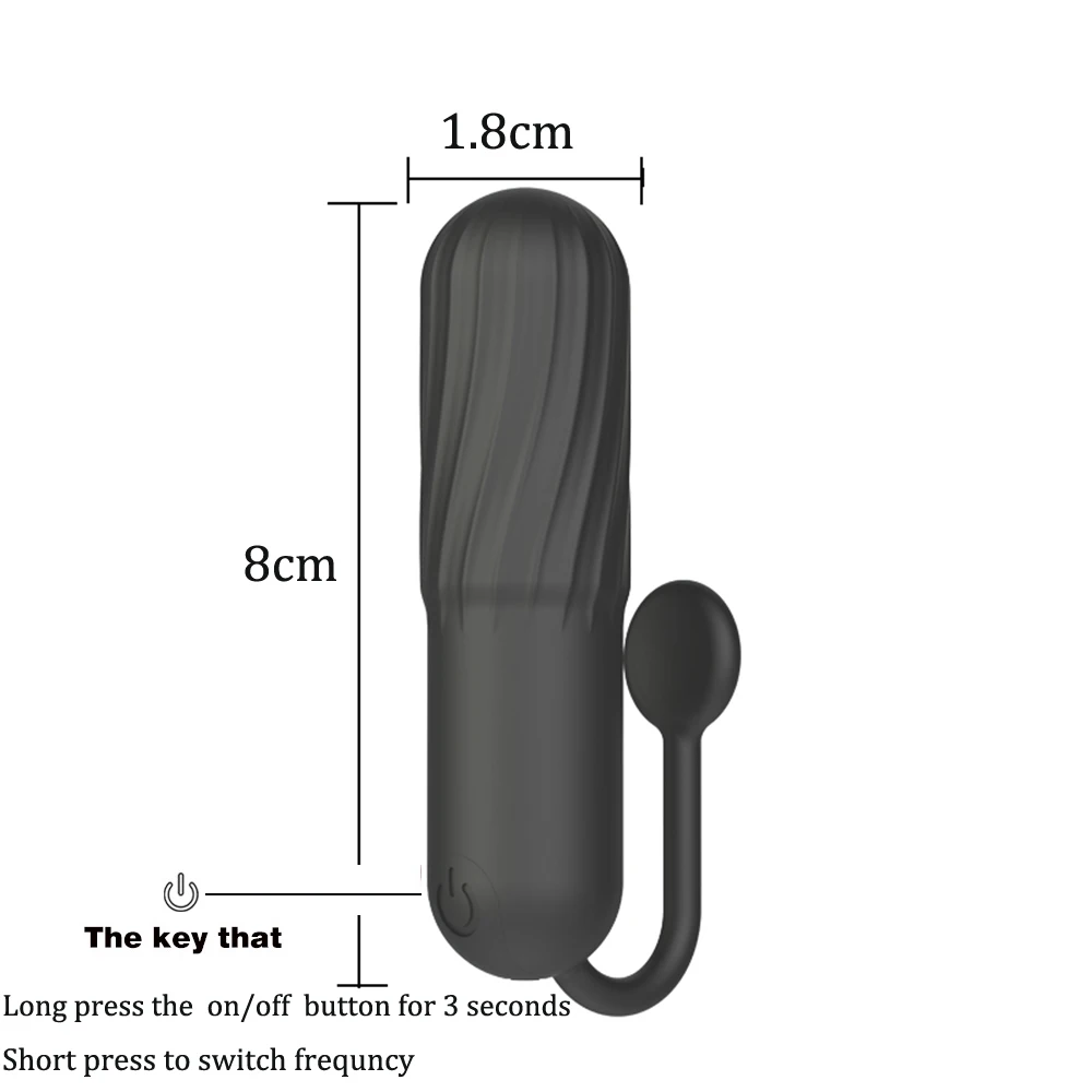 USB Bullet Vibrator Rechargeable Mini Small Strong Vibrating Egg Vagina Ball G spot Massager Adult Toys Sex Vibrators For Women 4