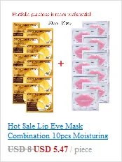 20Pcs=10Pairs Beauty 24K Gold Collagen Eye Mask Patches For Eye Dark Circle Anti-Aging Acne Korean Cosmetics Skin Care