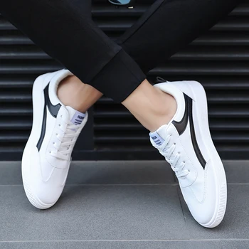 

Small White Shoes Men 2020 New Style Sports Shoe Casual Board Shoes White Shoes Canvas Shoes men fashion sneakers men