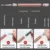 Светодиодный Фонарик Earpick Baby Ear Cleaner Endoscope Penlight Spoon Cleaning Ear Curette Light Spoon with Magnifier Ear Wax Removal