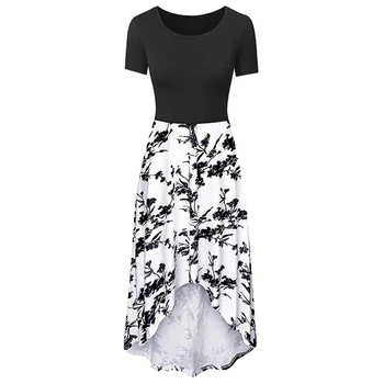 

Maternity Skirt Breastfeeding Clothing Ladies Multifunctional Mother Breastfeeding Stitching Skirt