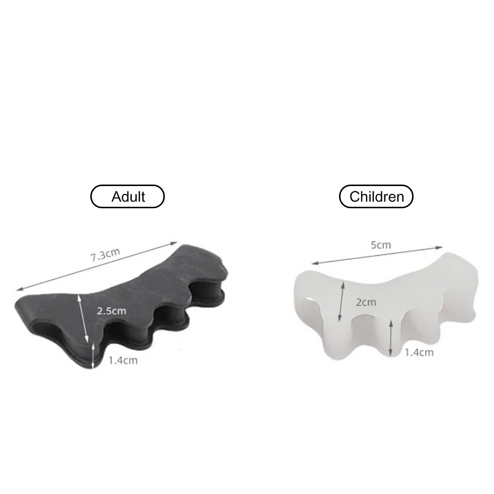 2pcs Hallux Valgus Corrector Toe Separator Stretchers Straightener Spreader