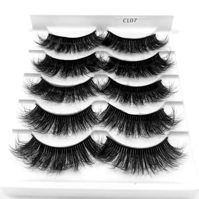 Pairs Multipack 3D Mink Lashes False Eyelashes Handmade Wispy Fluffy Long Lashes Natural Eye Makeup Tools Eye Lashes H13 E08