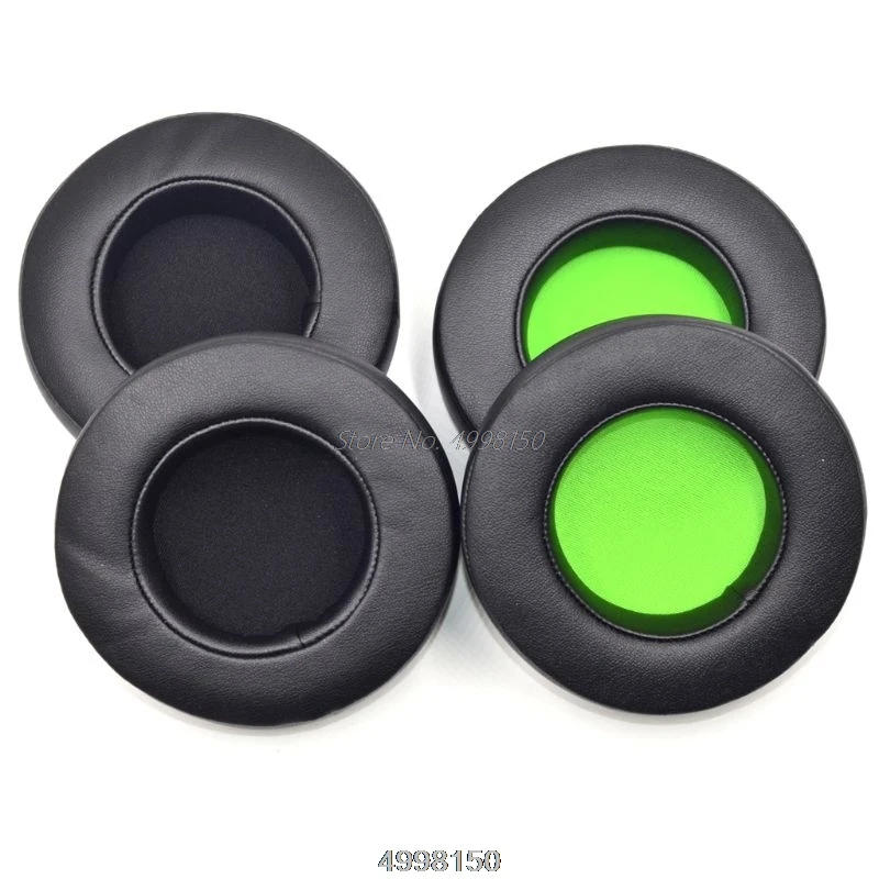 1 пара Игровых Наушников Подушка круглая форма пены для Razer Kraken 7 Pro V2 Прямая