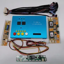 LVDS lcd инструменты для тестирования встроенные 100 видов программ на выбор поддержка 7-8" ЖК-экран программы кабели инвертор LVDS