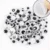 DIY Wiggly Googly Eyes Black White Self-Adhesive Doll Eye Movable Simulation Animal Eyeball Детский Сад Дети Ремесленные принадлежности
