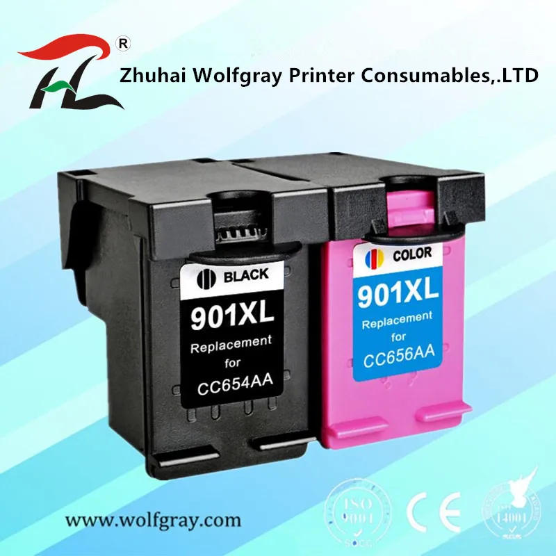 Картридж чернильный 901XL для принтера hp 901 Officejet 4500 J4500 J4540 J4550 J4580 J4640 J4680|Чернильные