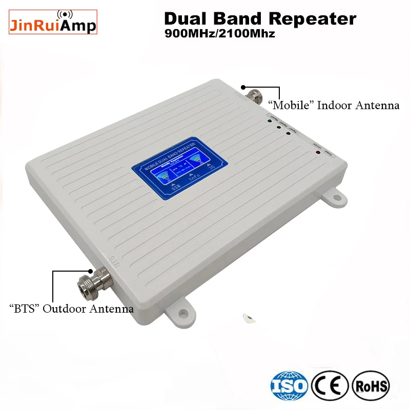 3g WCDMA 2100 МГц GSM 900 МГц Dual Band телефон Сотовая связь усилитель сигнала GSM 900 2100 UMTS репитер усилитель#45