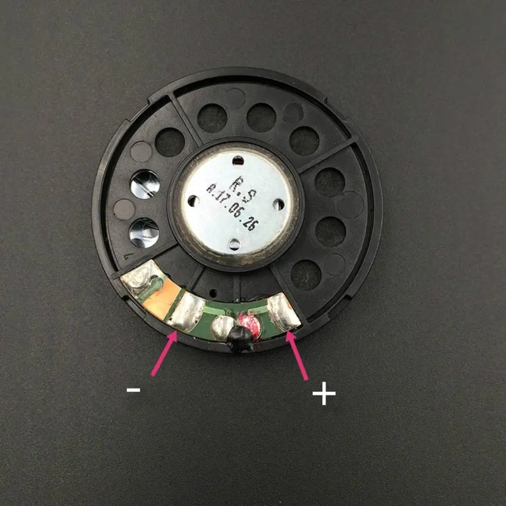 Hifi 53mm Monitor Headphone Speaker Unit 60ohm Original disassembled Headset Driver Helmet Loudspeaker Repair Parts Deep Bass