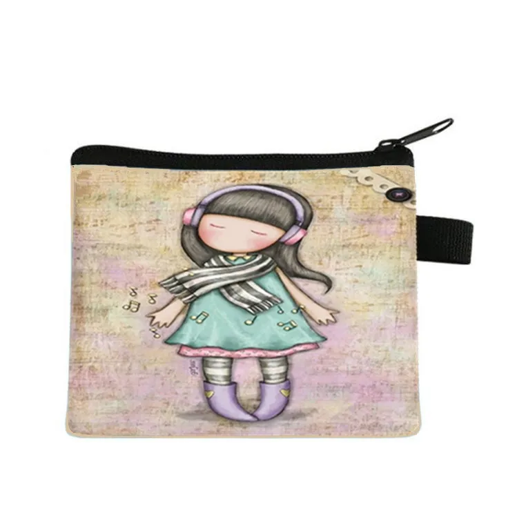 Game Wallet Student Boys And Girls Short Wallet Card Bag Pocket Change Purse Cute Coin Purse Clear Purse Small Pouch coin Bolsa