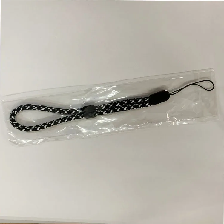 Black Регулируемый ремешок на запястье для телефона iPhone samsung камера USB флеш-накопители КЛЮЧИ ID карты брелок - Цвет: Black