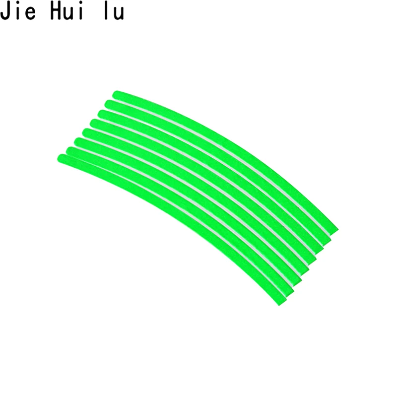 16 шт., наклейка на колесо мотоцикла, Светоотражающая наклейка на обод, лента для автомобиля, мотора, велосипеда, полосы 17'/18' для YAMAHA, HONDA, SUZUKI, Harley, BMW