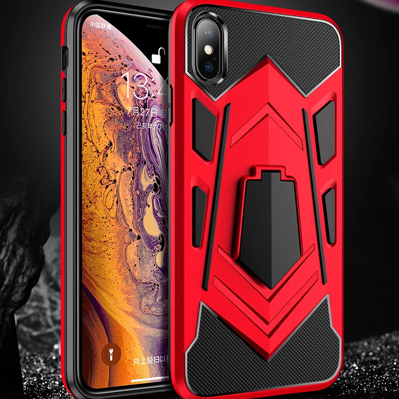 Shockproof Armor Case For Redmi K20 Pro Note 7 7a 6 8 Stand Holder Car Ring Phone Cover for Xiaomi Mi 9T Mi9 se CC9e |