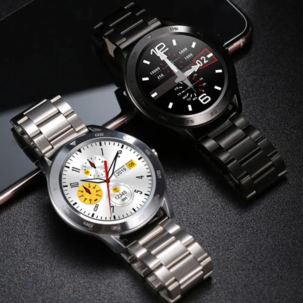DT98 Смарт часы полный экран сенсорный IP68 Водонепроницаемый ECG обнаружения Сменные циферблаты Smartwatch фитнес трекер pk DT28/DT58