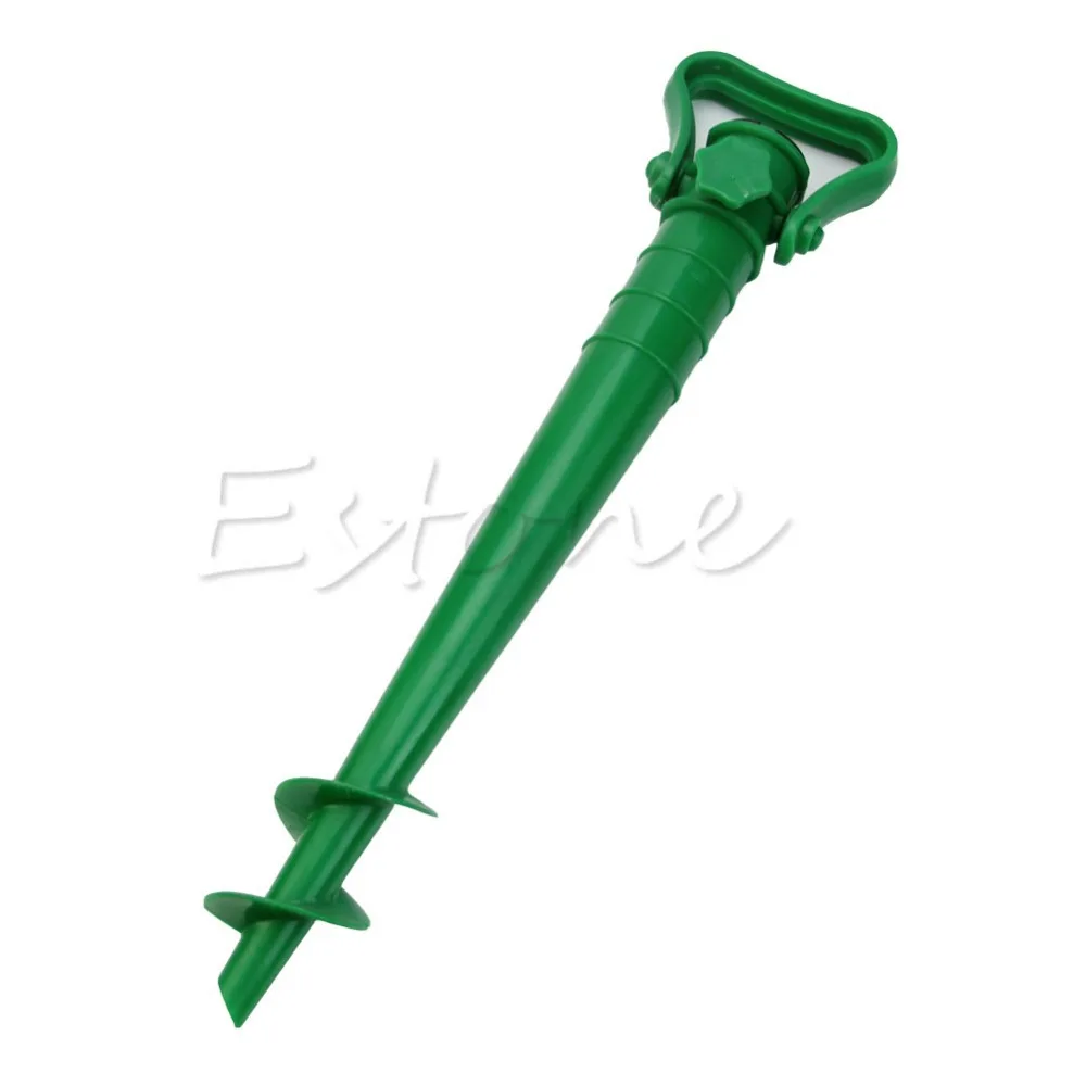 Sun Beach Garden Patio Umbrella Holder Parasol Ground Anchor Spike Fishing Stand