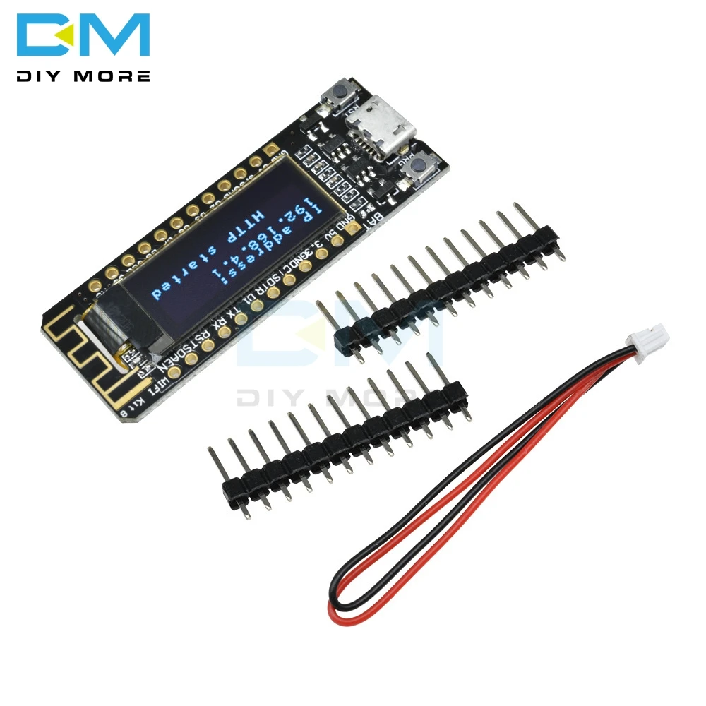 ESP8266 wifi макетная плата 32 МБ флэш Интернет вещей CP2014 IOT цифровой OLED 0,9" дисплей для Arduino NodeMcu модуль