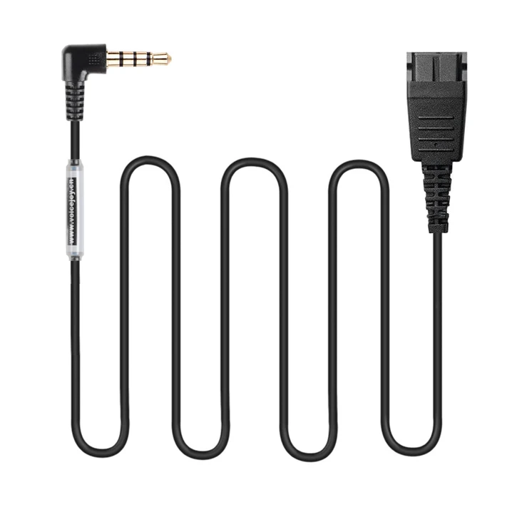 Headset Qd (quick Disconnect),compatible With Jabra Headset.qd Cable