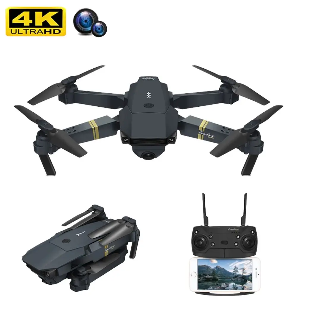 Квадрокоптер E58 складной с поддержкой Wi-Fi и FPV 2021/4k квадрокоптер камерой дрон