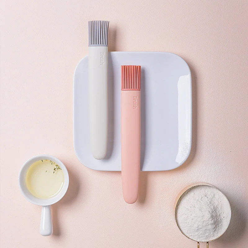 Cheerful Kitchen Silicone Oil Baking Brush Cooking BBQ Sauce Roasted Steak Pancake Detachable Tool | Дом и сад