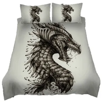 

White Black Bedding Sets Duvet Cover bed sheets and Pillowcases Bed Sheet Twin Queen King Teenager Print