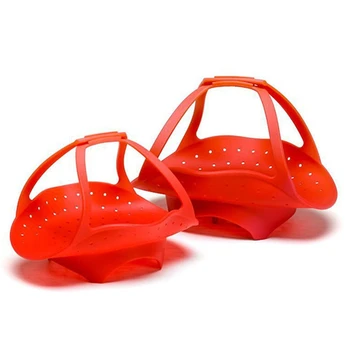 

Multifunctional Silicone Folding Drain Basket Fashionable Fruit Basket Creative Food Grade Silicone Vegetable Steamer
