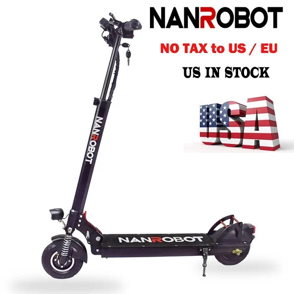 Nanrobot X4 " простой складной 500W 48V 10.4A 20Mph 25 км kick e для взрослых 2 колеса, Электрический скутер - Цвет: NO SEAT X4