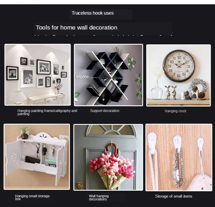 48 Ganci A D Per Quadri - Acciaio Temprato, Portata 40lb, Con Viti, Per Appendere Cornici E Opere D'Arte - Foto 8