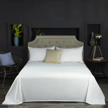 

Premium Solid Color 3Pieces Bed Sheet set 500TC Cotton Super Soft Warm Breathable Single Double size Fade Resistant Bed sheet